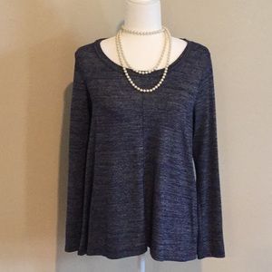 Jones of New York Blue Comfy Sweater